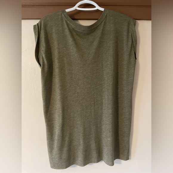 Country deep, size medium, army green graphic tank top - Picture 3 of 4